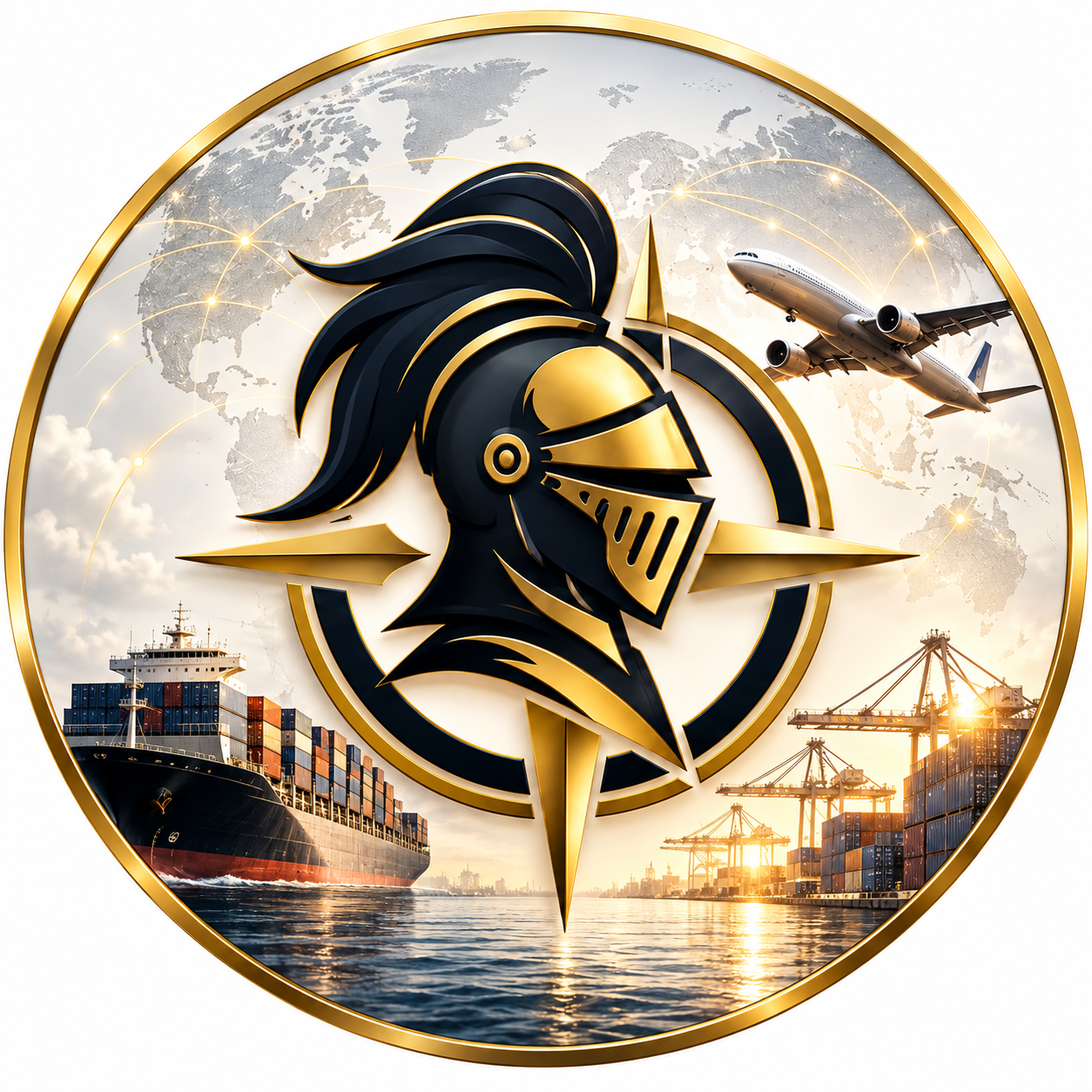 The Knight Exim emblem